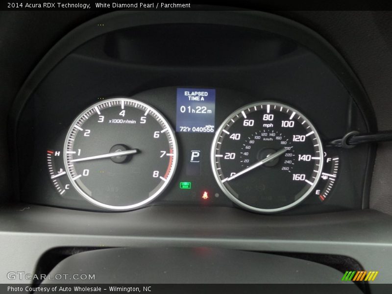 White Diamond Pearl / Parchment 2014 Acura RDX Technology