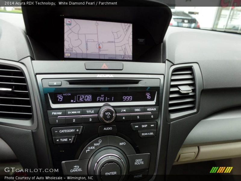 White Diamond Pearl / Parchment 2014 Acura RDX Technology