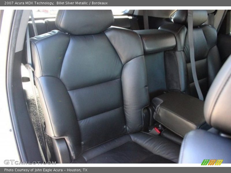 Billet Silver Metallic / Bordeaux 2007 Acura MDX Technology
