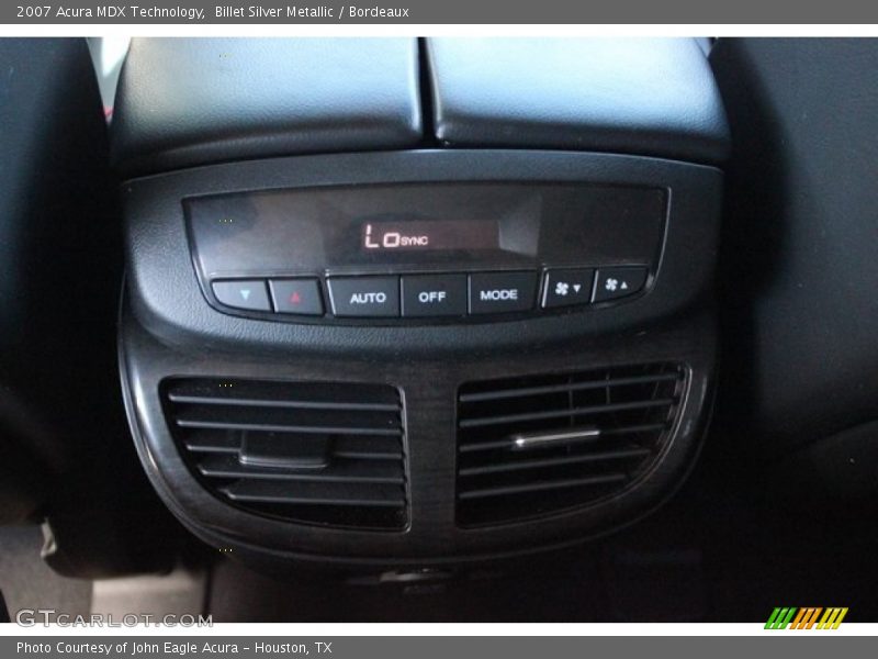 Billet Silver Metallic / Bordeaux 2007 Acura MDX Technology