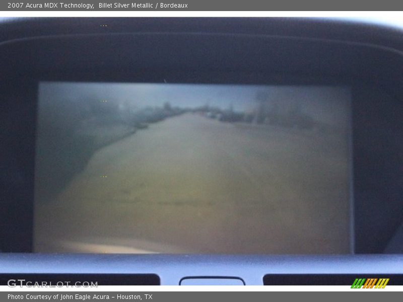 Billet Silver Metallic / Bordeaux 2007 Acura MDX Technology