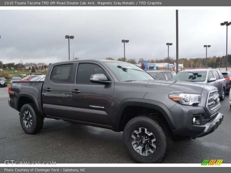 Front 3/4 View of 2016 Tacoma TRD Off-Road Double Cab 4x4