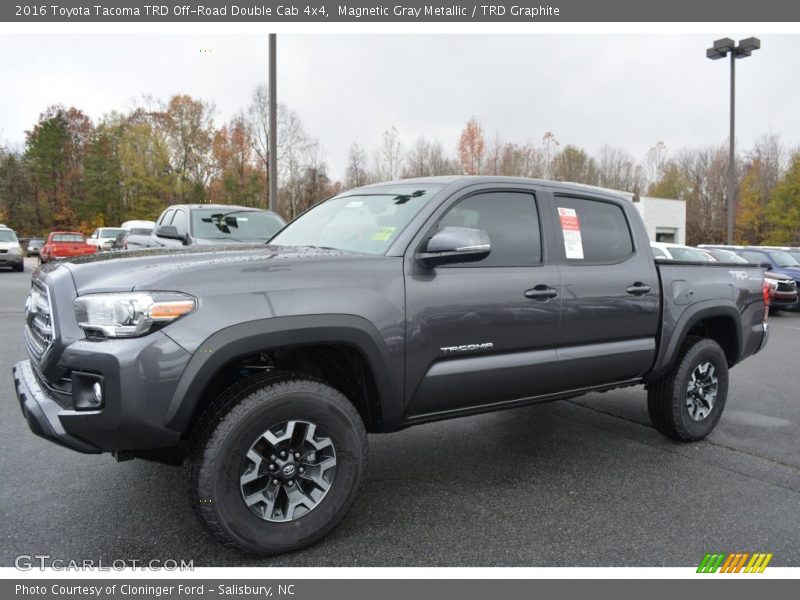 Front 3/4 View of 2016 Tacoma TRD Off-Road Double Cab 4x4