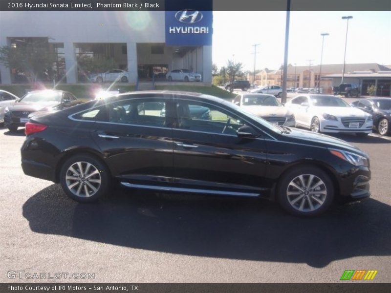 Phantom Black / Black 2016 Hyundai Sonata Limited