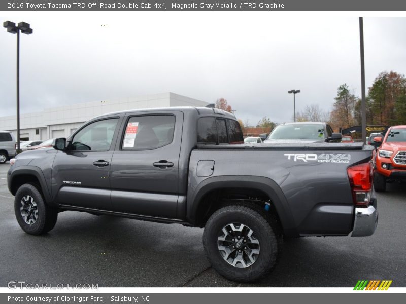 Magnetic Gray Metallic / TRD Graphite 2016 Toyota Tacoma TRD Off-Road Double Cab 4x4