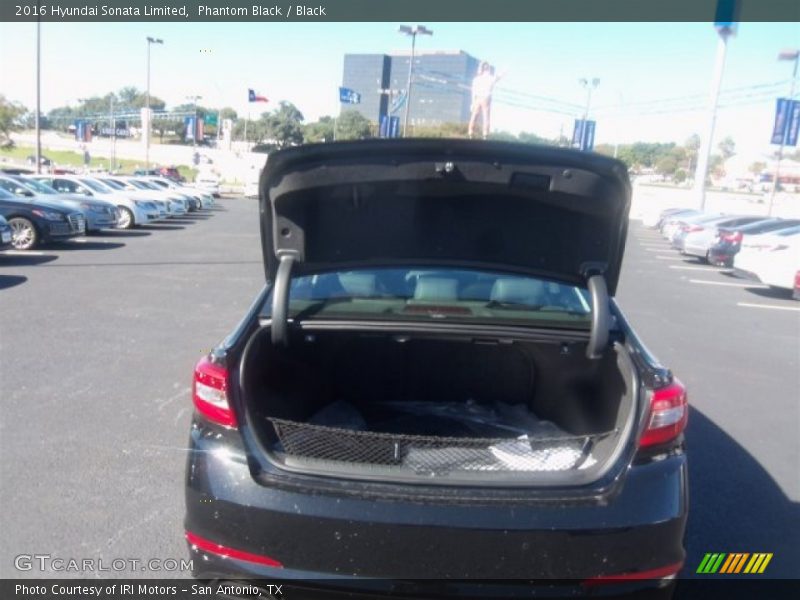 Phantom Black / Black 2016 Hyundai Sonata Limited