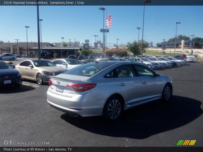Symphony Silver / Gray 2016 Hyundai Sonata Limited