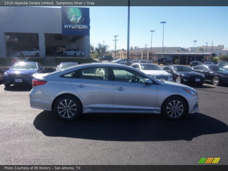Symphony Silver / Gray 2016 Hyundai Sonata Limited