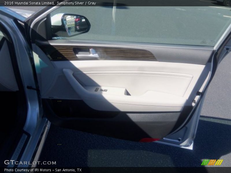 Symphony Silver / Gray 2016 Hyundai Sonata Limited