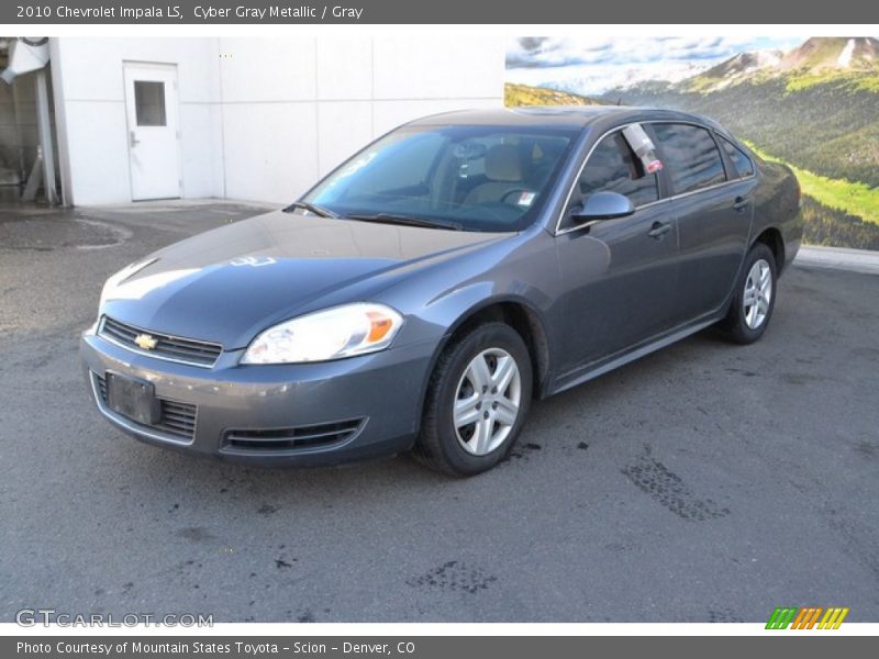 Cyber Gray Metallic / Gray 2010 Chevrolet Impala LS