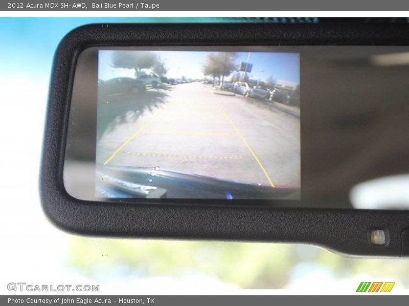 Bali Blue Pearl / Taupe 2012 Acura MDX SH-AWD