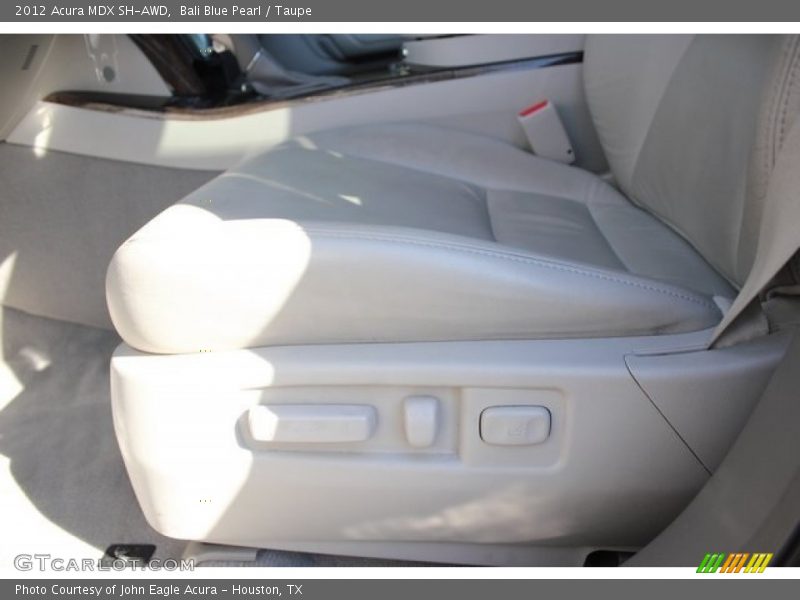 Bali Blue Pearl / Taupe 2012 Acura MDX SH-AWD
