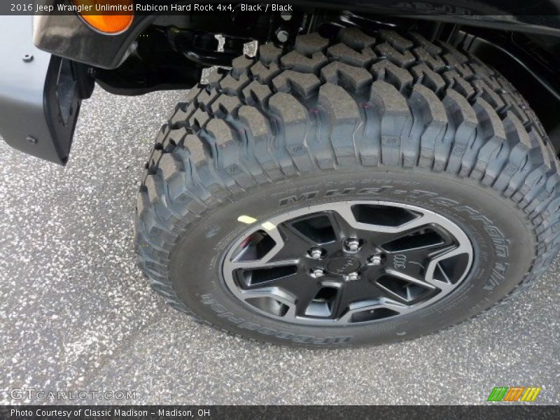  2016 Wrangler Unlimited Rubicon Hard Rock 4x4 Wheel