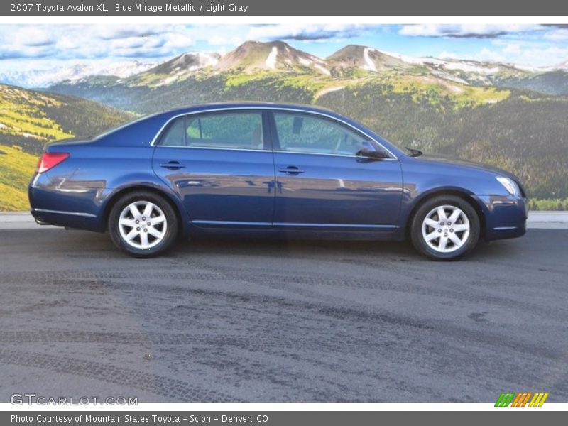 Blue Mirage Metallic / Light Gray 2007 Toyota Avalon XL