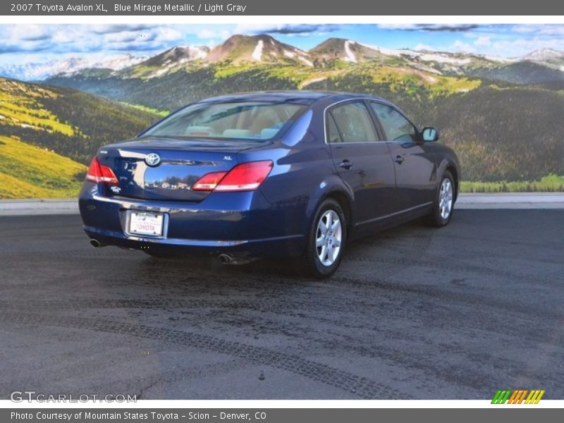 Blue Mirage Metallic / Light Gray 2007 Toyota Avalon XL