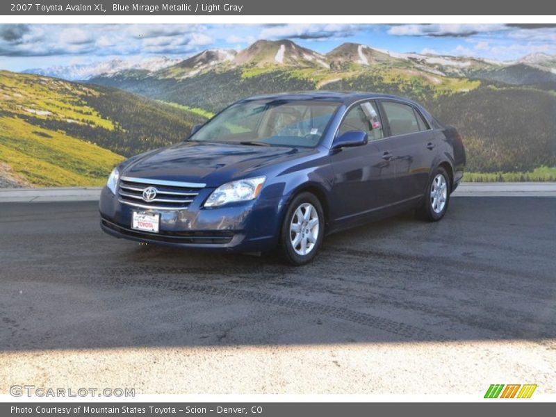 Blue Mirage Metallic / Light Gray 2007 Toyota Avalon XL