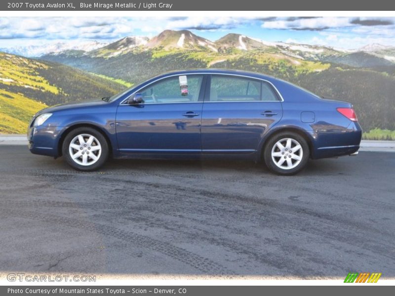 Blue Mirage Metallic / Light Gray 2007 Toyota Avalon XL