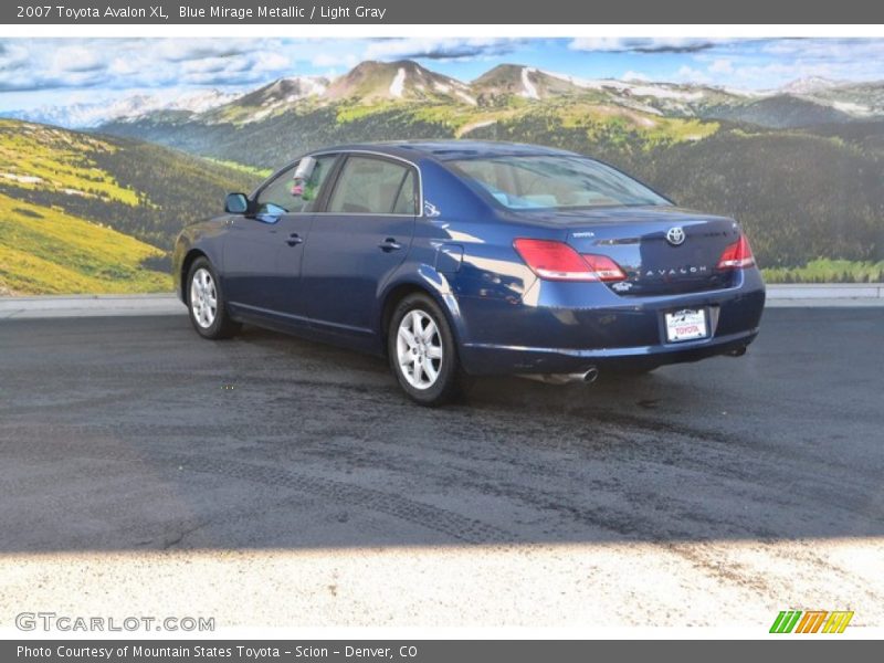 Blue Mirage Metallic / Light Gray 2007 Toyota Avalon XL