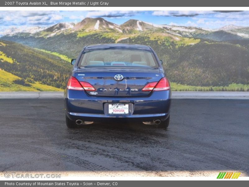 Blue Mirage Metallic / Light Gray 2007 Toyota Avalon XL