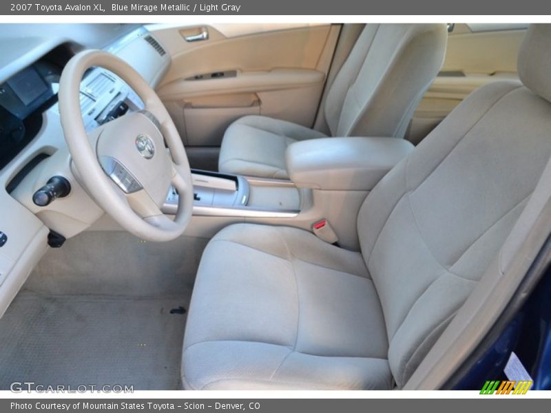 Blue Mirage Metallic / Light Gray 2007 Toyota Avalon XL