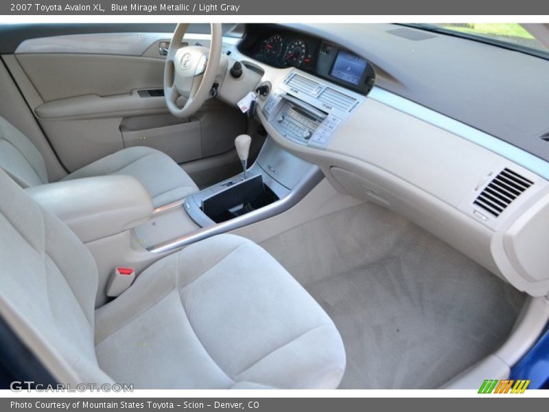 Blue Mirage Metallic / Light Gray 2007 Toyota Avalon XL