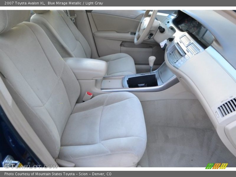 Blue Mirage Metallic / Light Gray 2007 Toyota Avalon XL