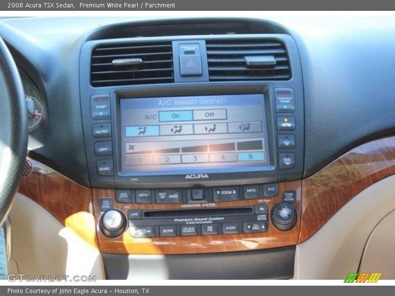 Premium White Pearl / Parchment 2008 Acura TSX Sedan