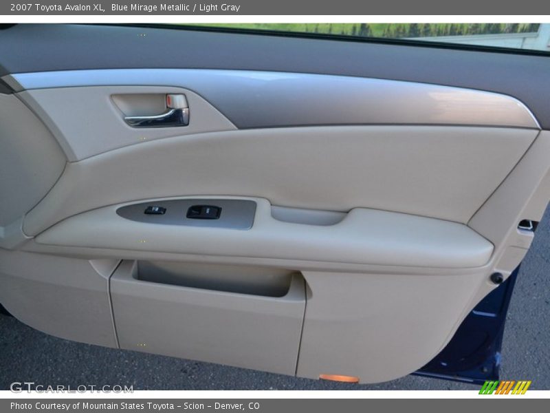 Blue Mirage Metallic / Light Gray 2007 Toyota Avalon XL
