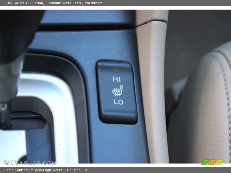 Premium White Pearl / Parchment 2008 Acura TSX Sedan