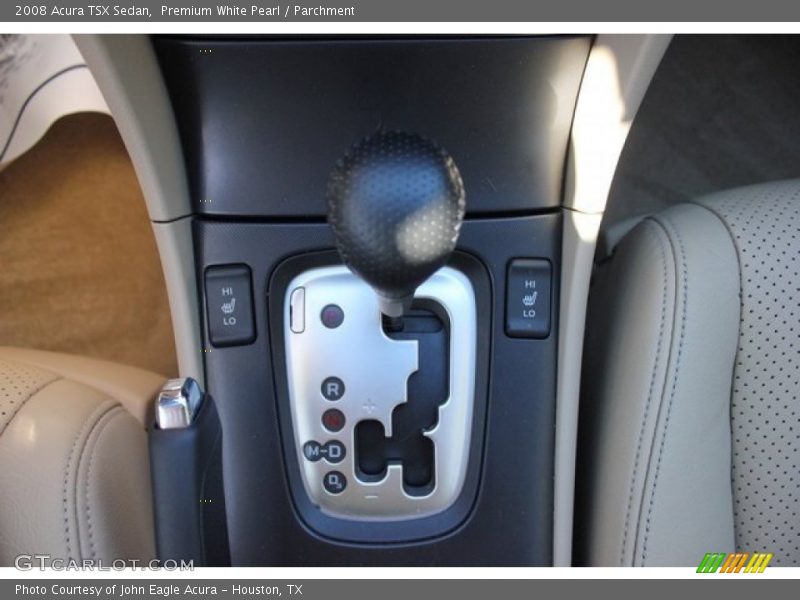 Premium White Pearl / Parchment 2008 Acura TSX Sedan