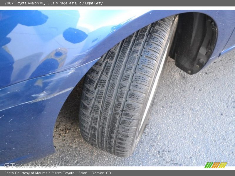Blue Mirage Metallic / Light Gray 2007 Toyota Avalon XL