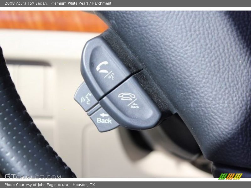 Premium White Pearl / Parchment 2008 Acura TSX Sedan
