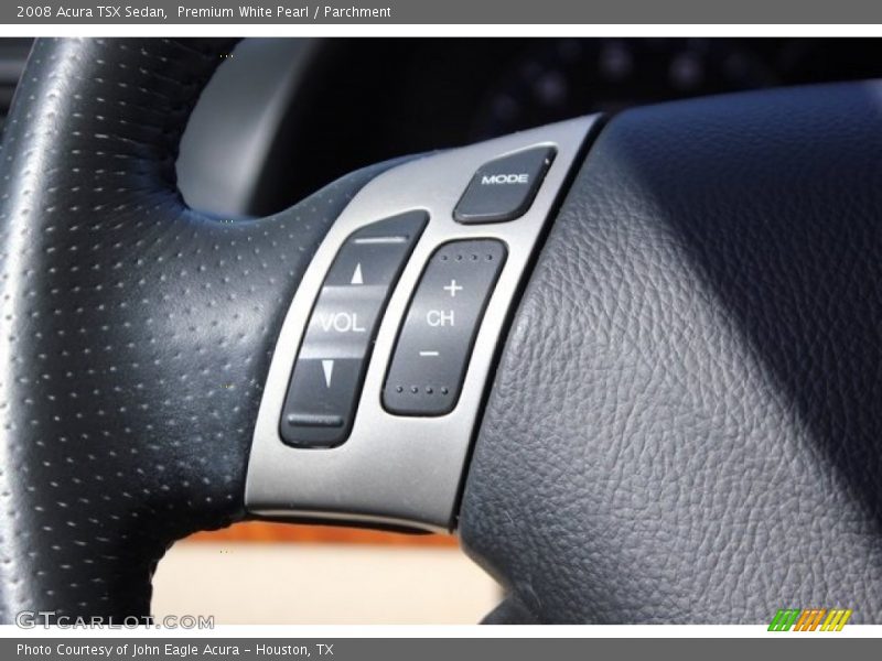 Premium White Pearl / Parchment 2008 Acura TSX Sedan