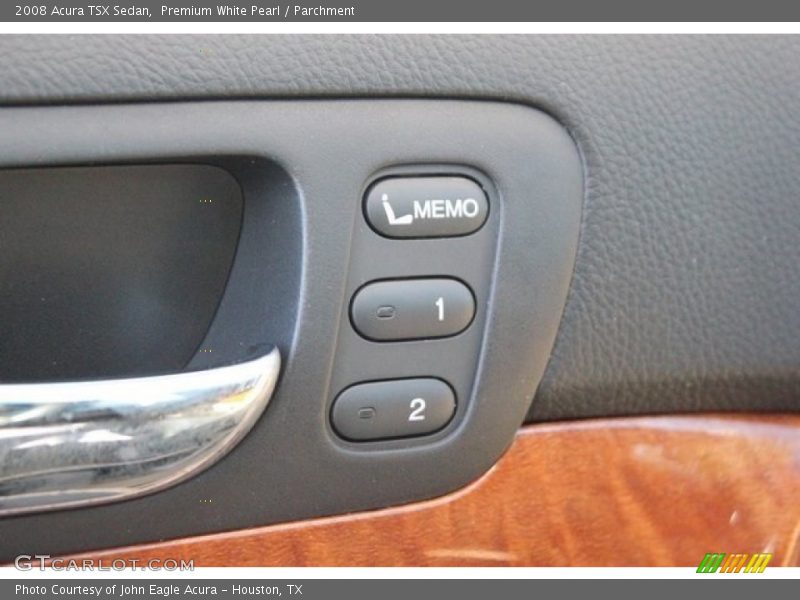Premium White Pearl / Parchment 2008 Acura TSX Sedan