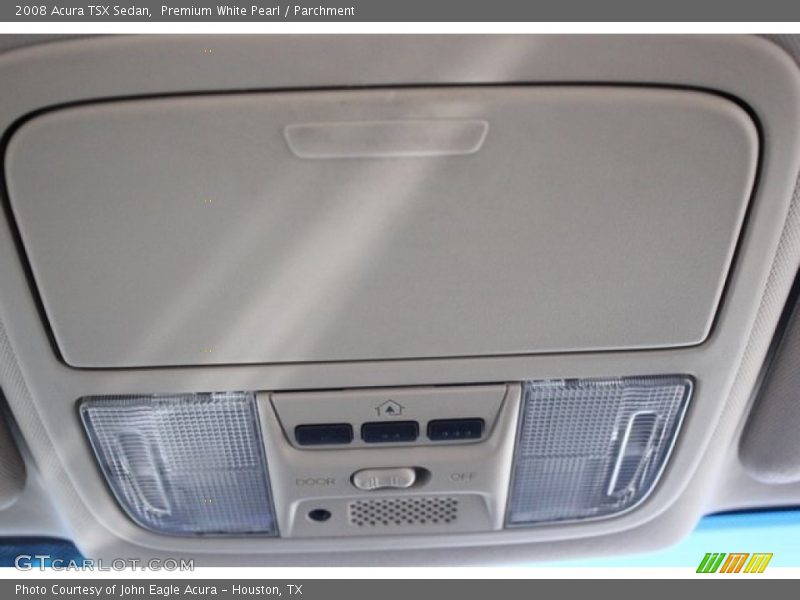 Premium White Pearl / Parchment 2008 Acura TSX Sedan