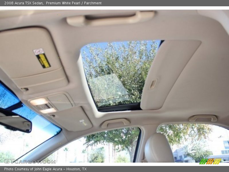 Premium White Pearl / Parchment 2008 Acura TSX Sedan