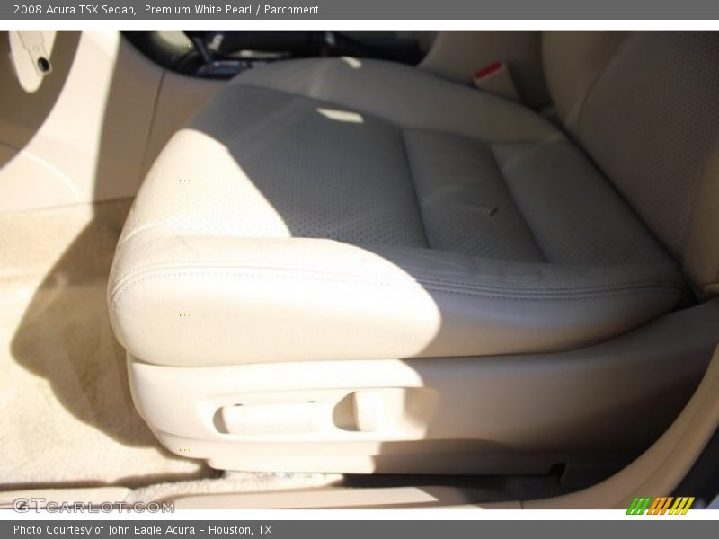 Premium White Pearl / Parchment 2008 Acura TSX Sedan