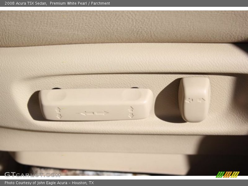 Premium White Pearl / Parchment 2008 Acura TSX Sedan