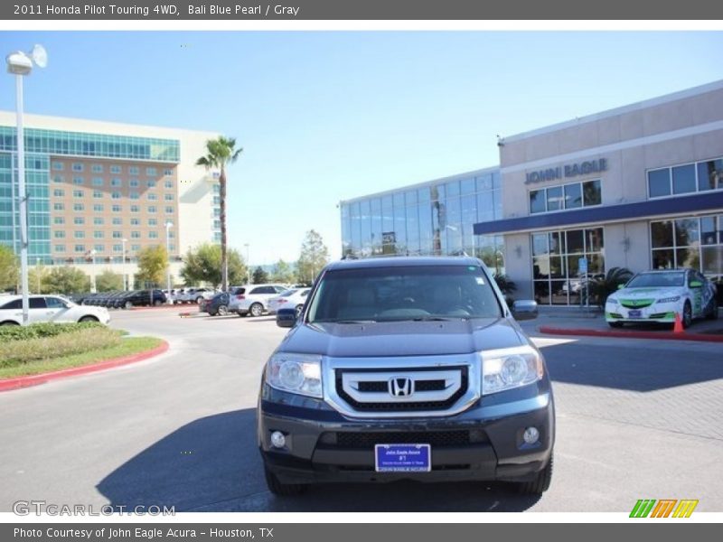 Bali Blue Pearl / Gray 2011 Honda Pilot Touring 4WD