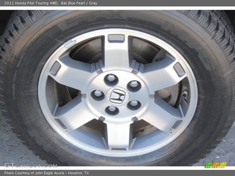 Bali Blue Pearl / Gray 2011 Honda Pilot Touring 4WD