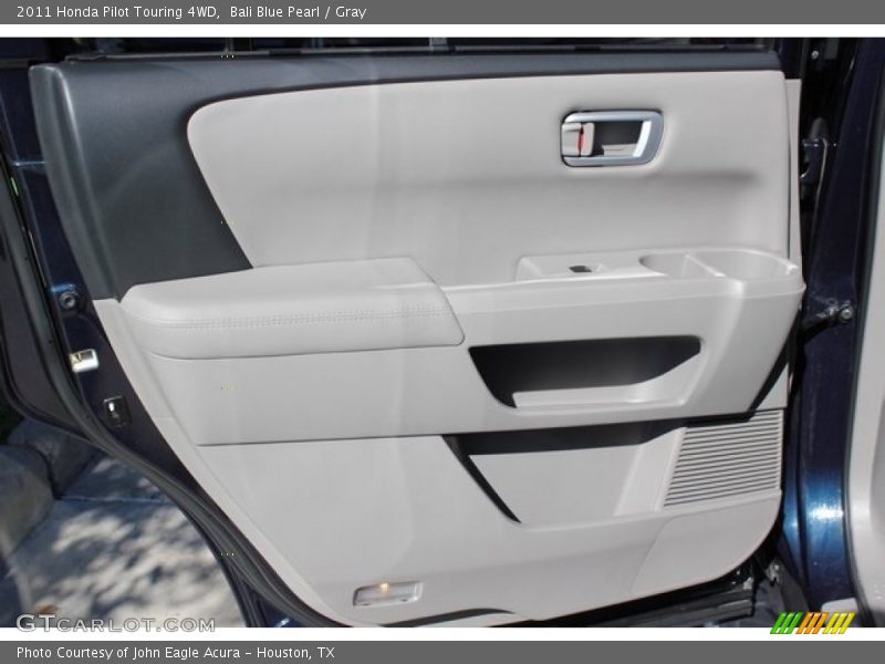 Bali Blue Pearl / Gray 2011 Honda Pilot Touring 4WD
