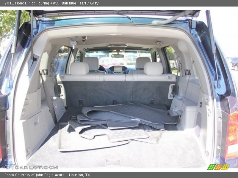 Bali Blue Pearl / Gray 2011 Honda Pilot Touring 4WD