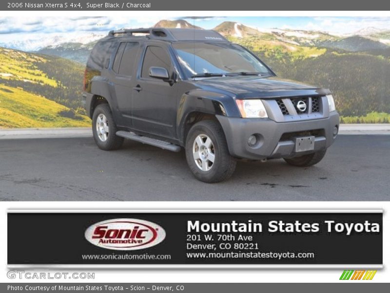 Super Black / Charcoal 2006 Nissan Xterra S 4x4