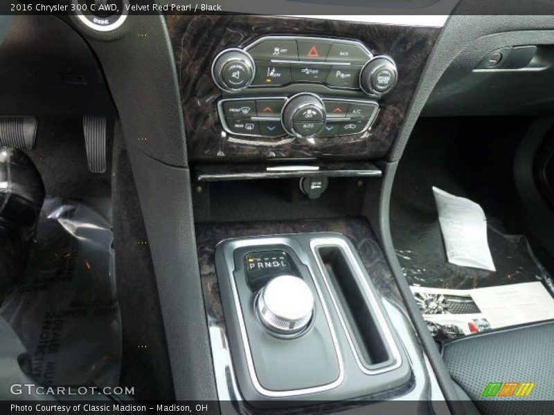 Velvet Red Pearl / Black 2016 Chrysler 300 C AWD