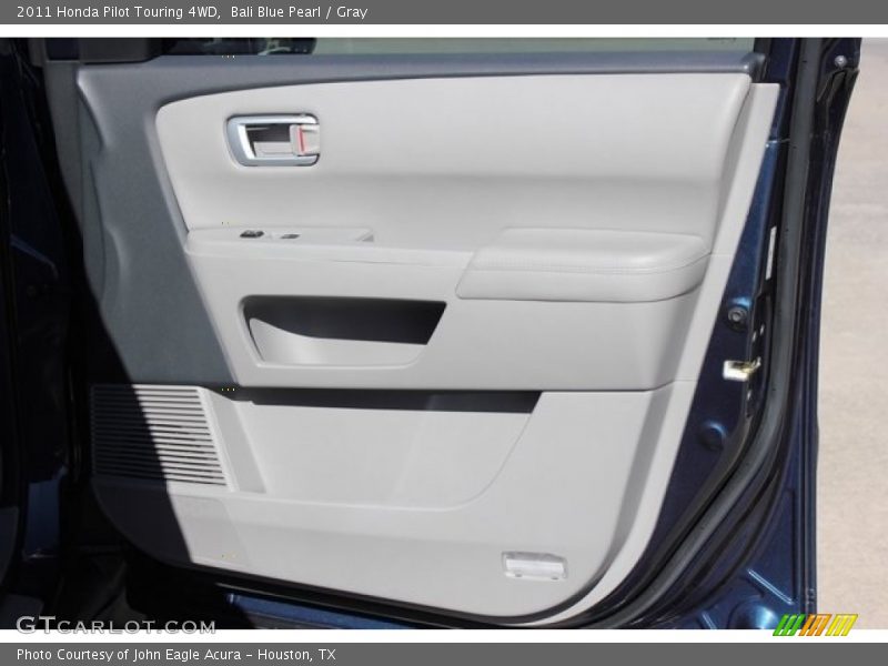 Bali Blue Pearl / Gray 2011 Honda Pilot Touring 4WD
