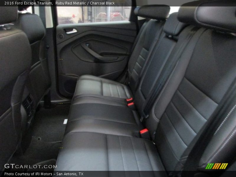 Ruby Red Metallic / Charcoal Black 2016 Ford Escape Titanium