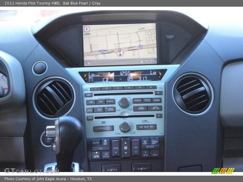 Bali Blue Pearl / Gray 2011 Honda Pilot Touring 4WD