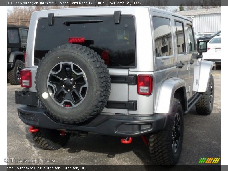  2016 Wrangler Unlimited Rubicon Hard Rock 4x4 Billet Silver Metallic