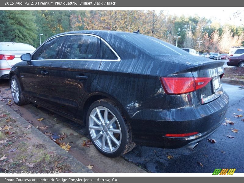 Brilliant Black / Black 2015 Audi A3 2.0 Premium Plus quattro