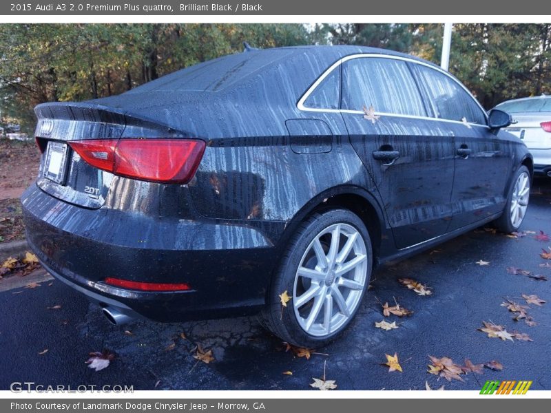 Brilliant Black / Black 2015 Audi A3 2.0 Premium Plus quattro